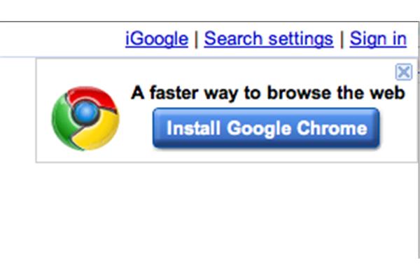 chrome广告