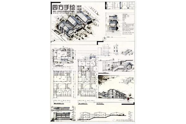 小型建筑设计快题 分享一下建筑考研快题经验