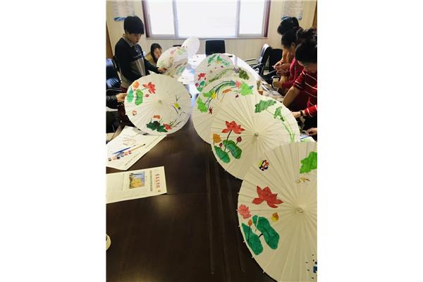 diy伞画图案设计